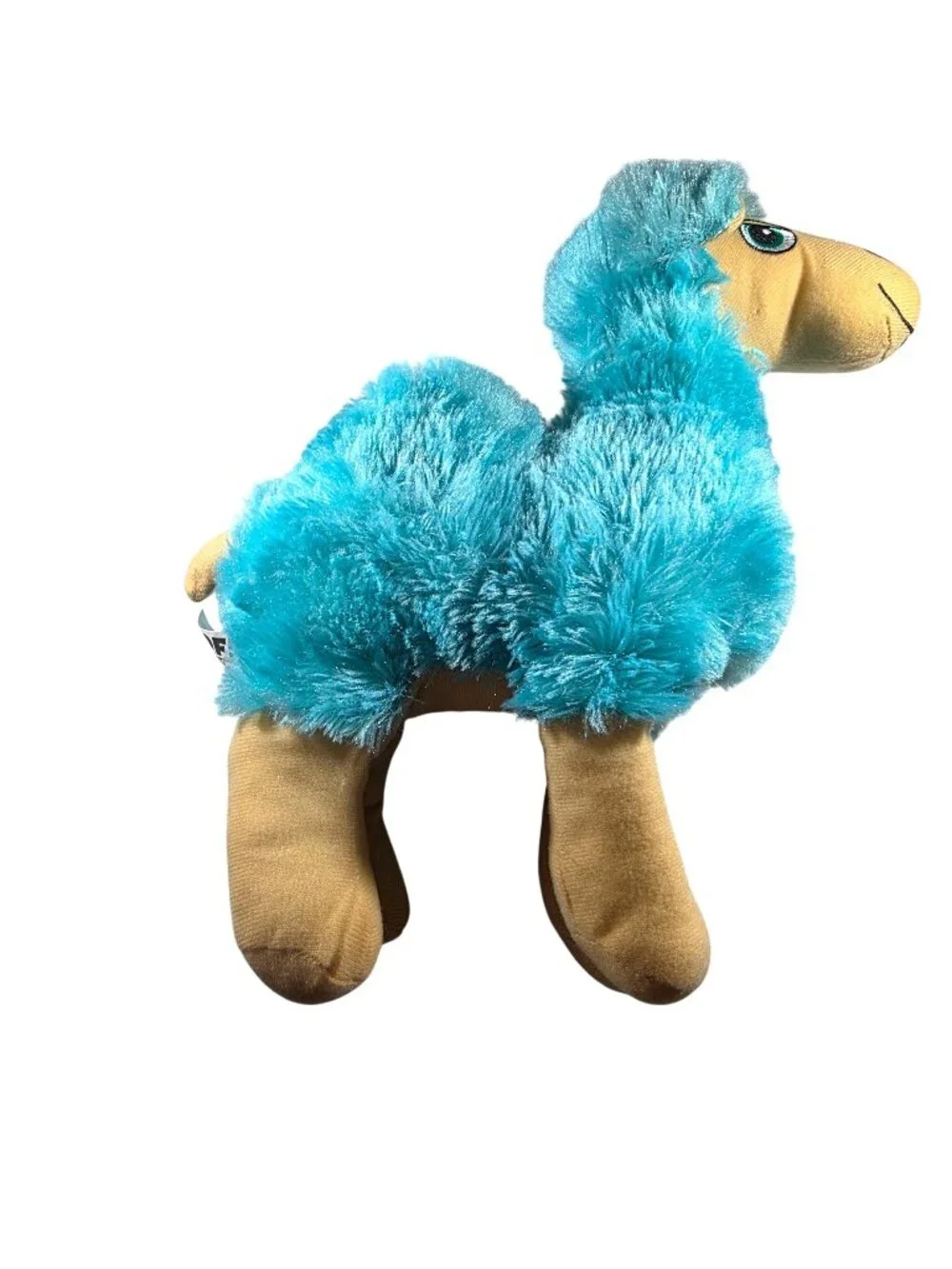 Plush Camel Blue Tan Stuffed Animal Goffa International desert